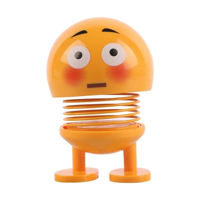 Charming Bobblehead Robot for Car Dashboard - Fun Wobble Head Decoration - Korvel