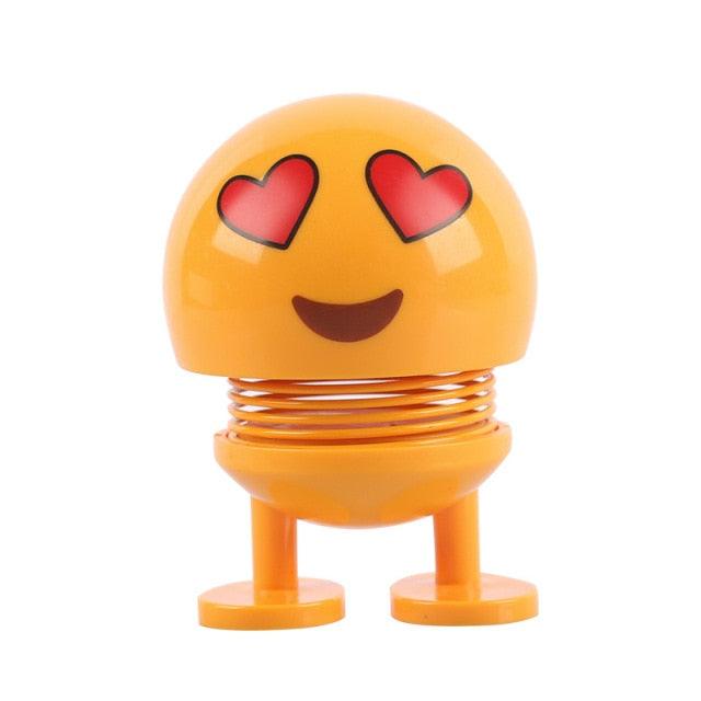 Charming Bobblehead Robot for Car Dashboard - Fun Wobble Head Decoration - Korvel