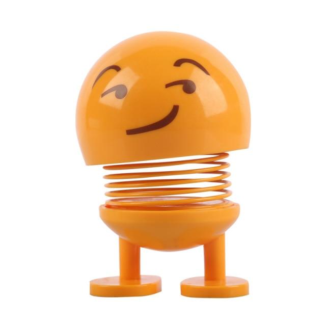 Charming Bobblehead Robot for Car Dashboard - Fun Wobble Head Decoration - Korvel