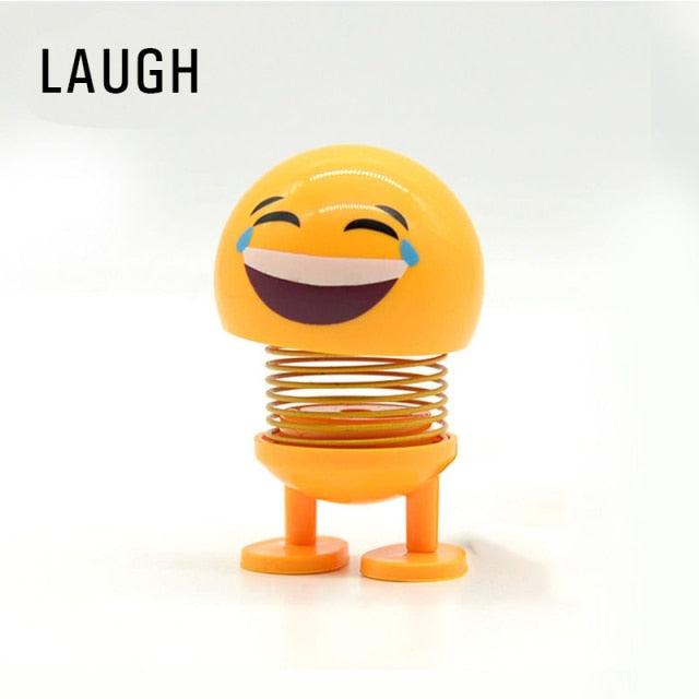 Charming Bobblehead Robot for Car Dashboard - Fun Wobble Head Decoration - Korvel