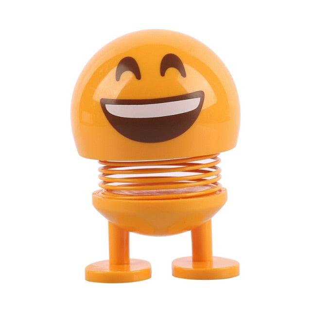 Charming Bobblehead Robot for Car Dashboard - Fun Wobble Head Decoration - Korvel