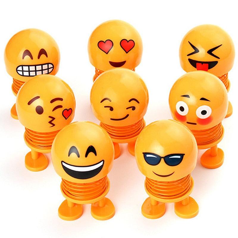 Charming Bobblehead Robot for Car Dashboard - Fun Wobble Head Decoration - Korvel