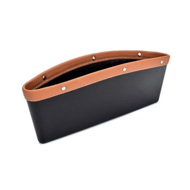 Universal Car Seat Gap Organizer - Stylish PU Leather Storage Solution - Korvel