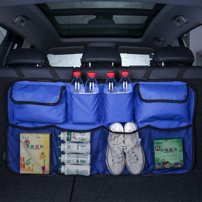 Premium Adjustable Car Trunk Organizer - Durable Storage Solution