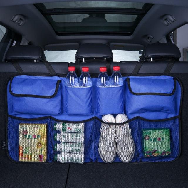 Premium Adjustable Car Trunk Organizer - Durable Storage Solution