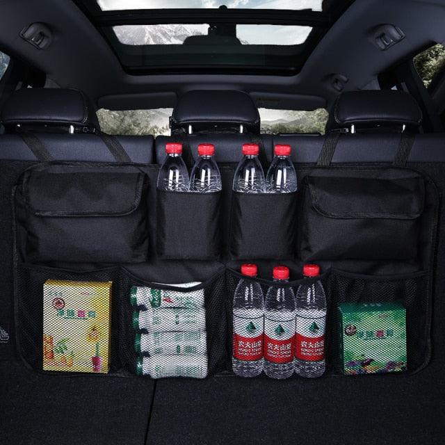 Premium Adjustable Car Trunk Organizer - Durable Storage Solution