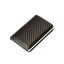 Carbon Fiber Anti-Magnetic Card Case Aluminum Alloy Card Box RFID Anti-Magnetic Wallet Card Holder - Korvel