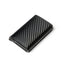 Carbon Fiber Anti-Magnetic Card Case Aluminum Alloy Card Box RFID Anti-Magnetic Wallet Card Holder - Korvel