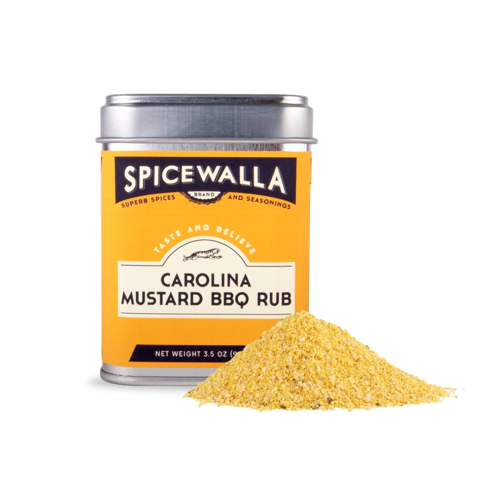 Carolina Mustard BBQ Rub - 3.5 oz - Korvel