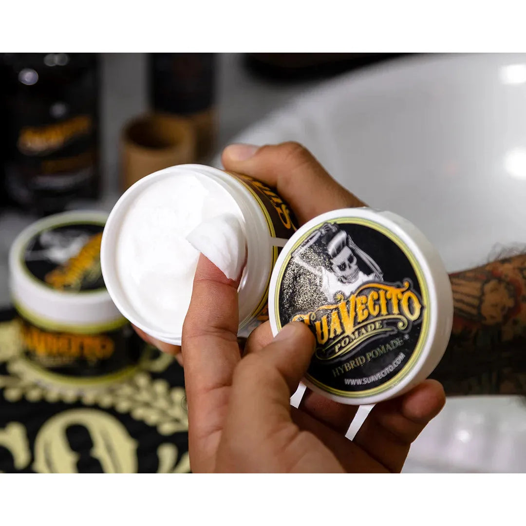 Suavecito Hybrid Pomade 4oz - Versatile Hair Styling Solution