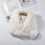 Cartoon Bear Ear Knitted Beanie Hat with Mask for Kids