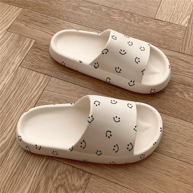 Sandalias de Oso de Moda para Parejas de Dibujos Animados - Zapatillas Antideslizantes