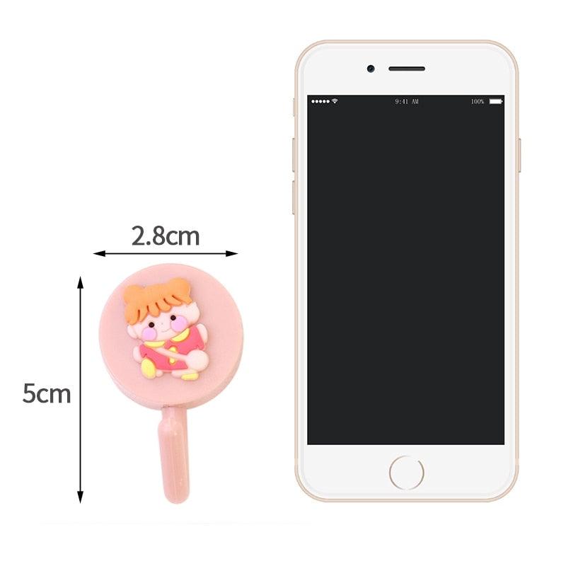 Adorable Cartoon Fruit Adhesive Hooks - Multifunctional Wall Mount for Home & Bathroom - Korvel