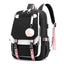 Cartoon Heat Transfer Backpack - Large Capacity Schoolbag