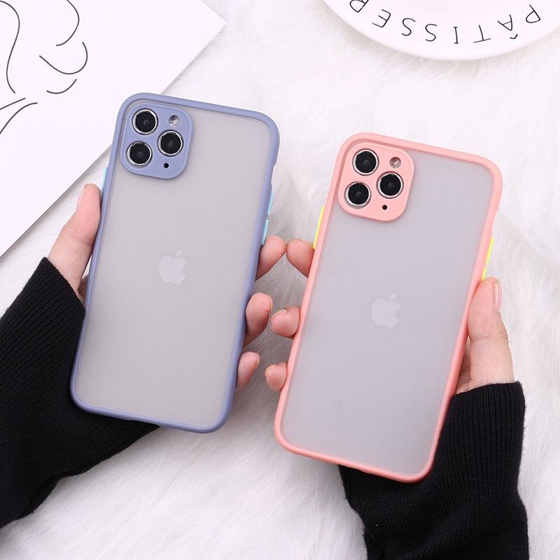 Premium Translucent iPhone Case with Camera Protection