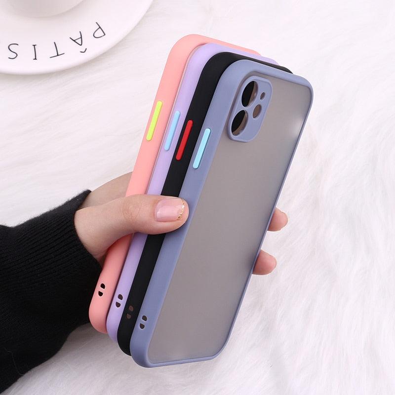Premium Translucent iPhone Case with Camera Protection