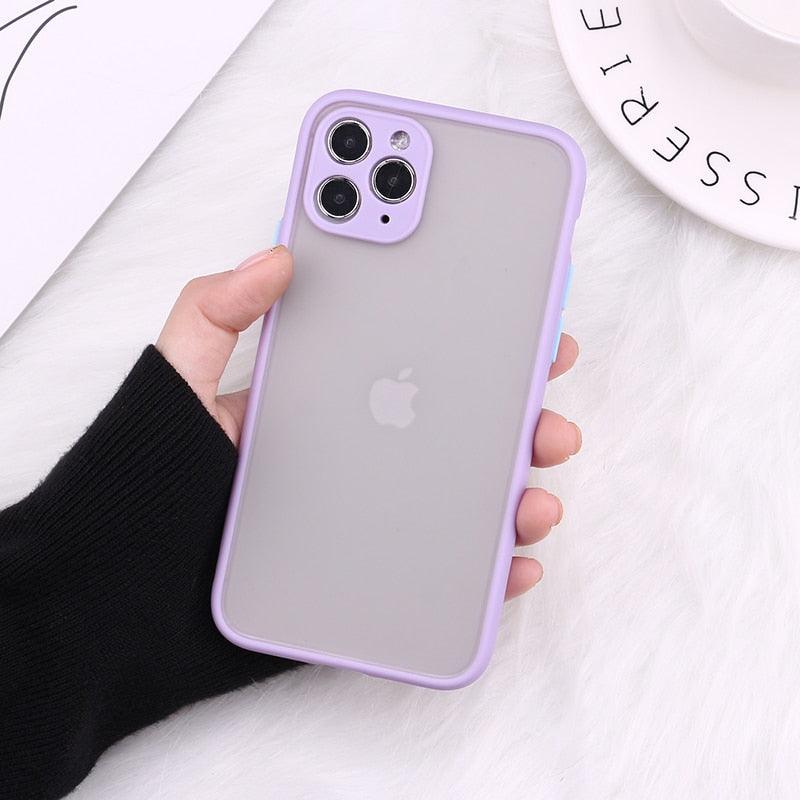 Premium Translucent iPhone Case with Camera Protection