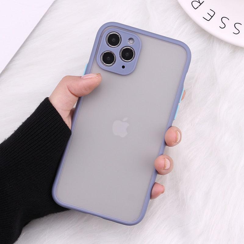 Premium Translucent iPhone Case with Camera Protection