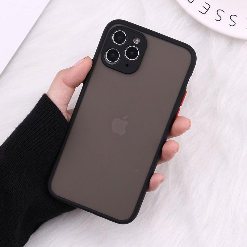 Premium Translucent iPhone Case with Camera Protection