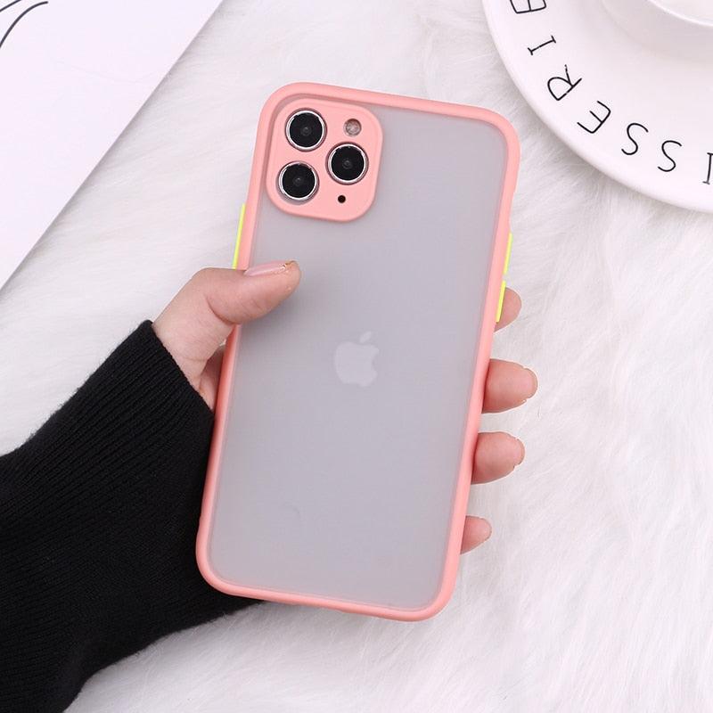 Premium Translucent iPhone Case with Camera Protection
