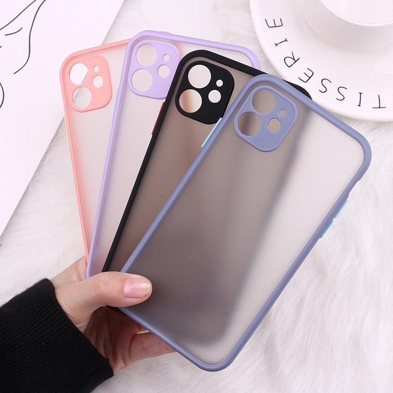Premium Translucent iPhone Case with Camera Protection