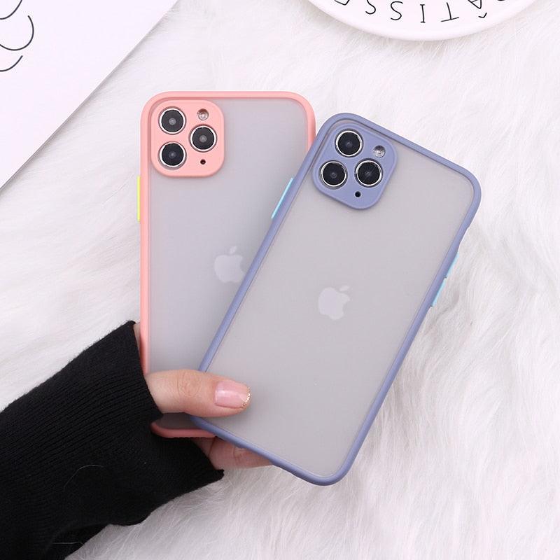 Premium Translucent iPhone Case with Camera Protection