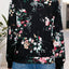 Casual cardigan long sleeved women's printed jacket - Korvel