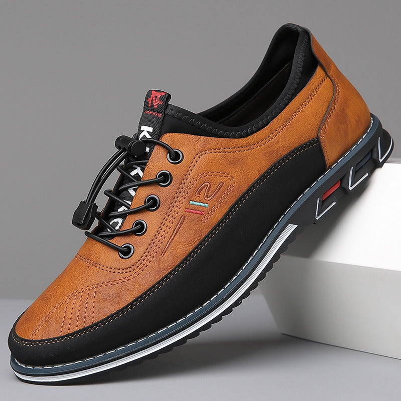 Stylish Casual Men's Sneakers with Embroidered Detail