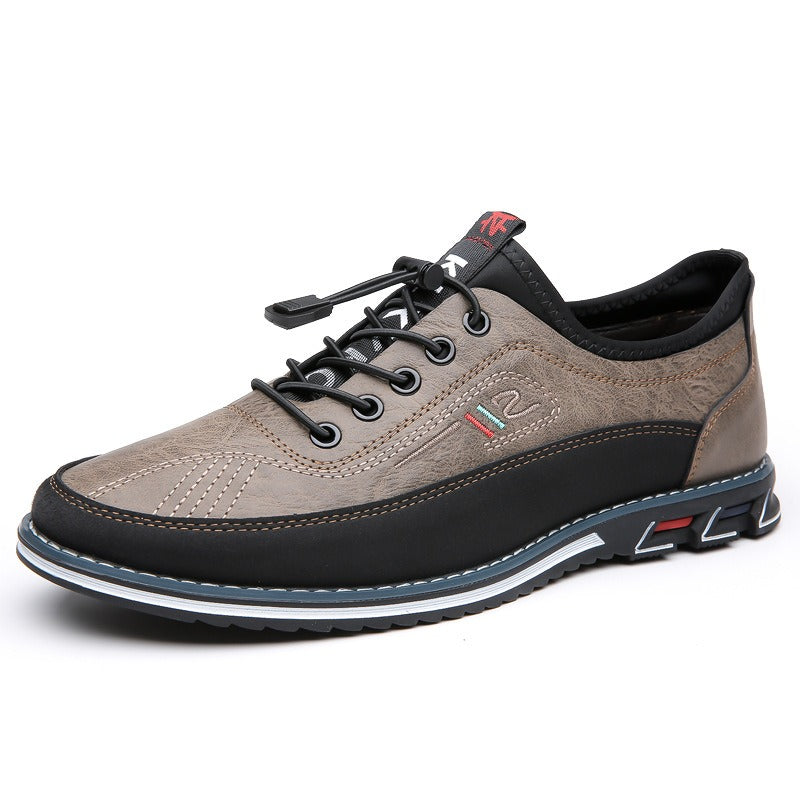 Stylish Casual Men's Sneakers with Embroidered Detail