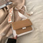 Casual retro bag women's casual shoulder bag Korean style simple crossbody small square bag - Korvel