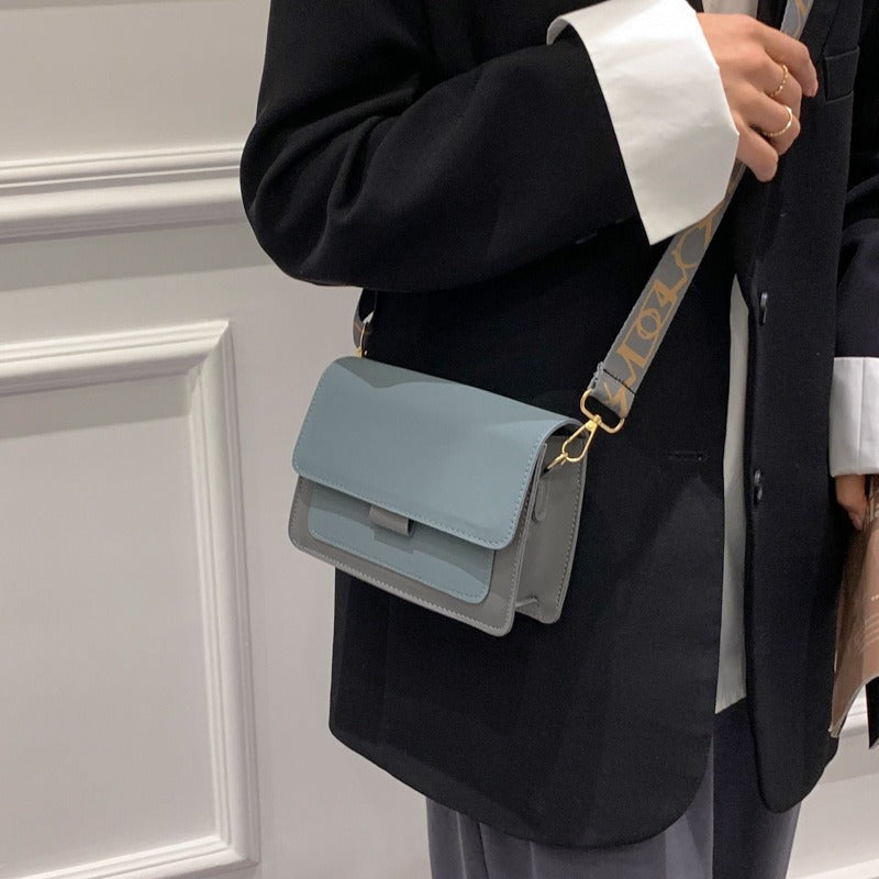 Casual retro bag women's casual shoulder bag Korean style simple crossbody small square bag - Korvel