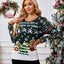 Casual round neck Christmas sweater with lazy style autumn and winter pullover sweater - Korvel
