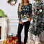 Casual round neck Christmas sweater with lazy style autumn and winter pullover sweater - Korvel
