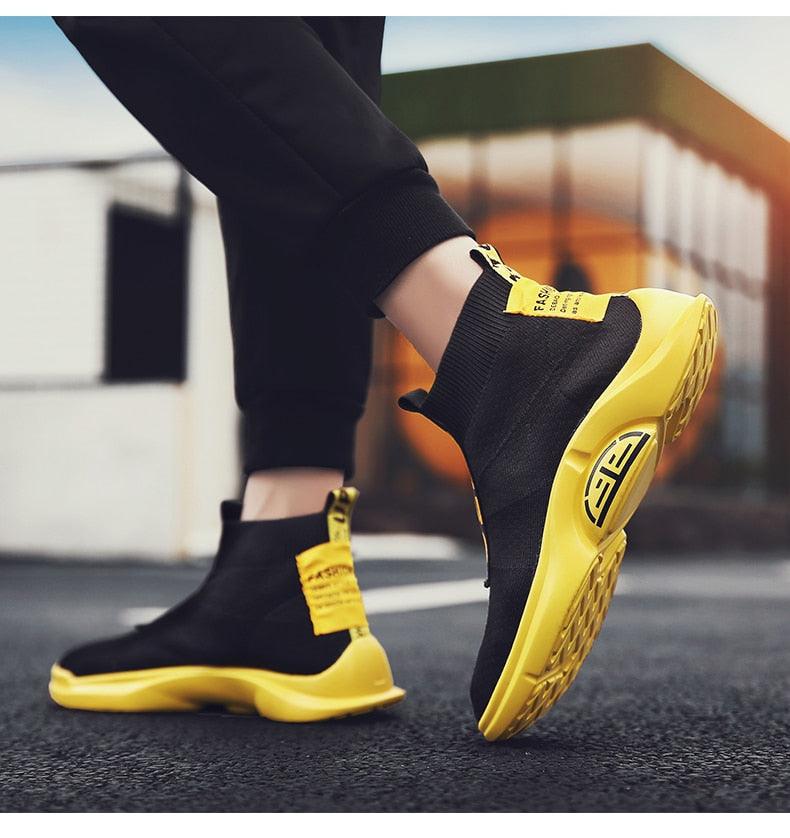 Zapatillas de Malla Transpirable y Ligera para Hombre para Uso Casual