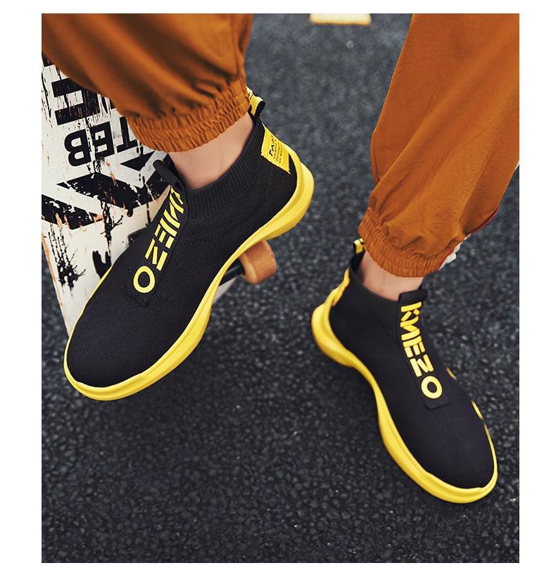 Zapatillas de Malla Transpirable y Ligera para Hombre para Uso Casual