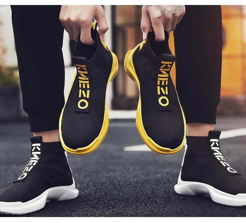 Zapatillas de Malla Transpirable y Ligera para Hombre para Uso Casual