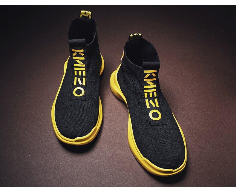 Zapatillas de Malla Transpirable y Ligera para Hombre para Uso Casual