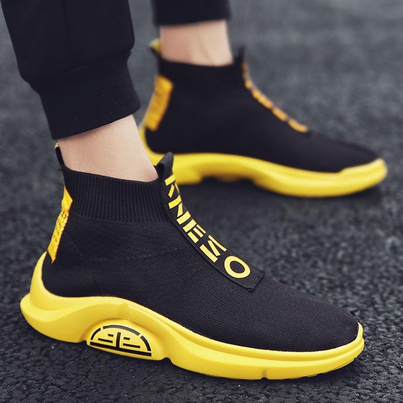 Zapatillas de Malla Transpirable y Ligera para Hombre para Uso Casual