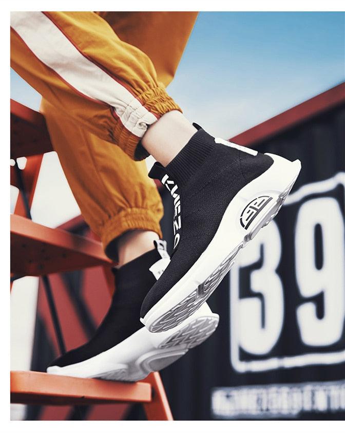 Zapatillas de Malla Transpirable y Ligera para Hombre para Uso Casual