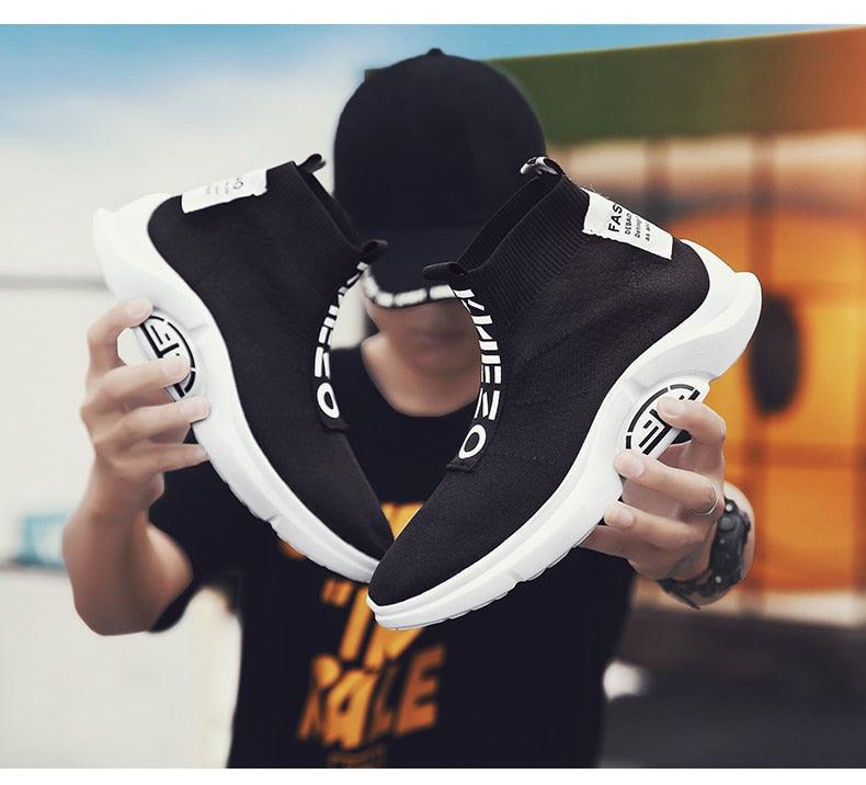 Zapatillas de Malla Transpirable y Ligera para Hombre para Uso Casual