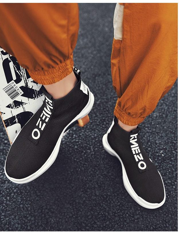 Zapatillas de Malla Transpirable y Ligera para Hombre para Uso Casual