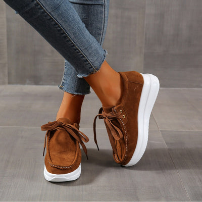 Premium Casual Sports Lace-Up Sneakers for Women