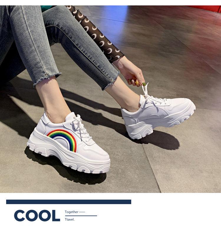 Premium Casual Winter Women's Thick Platform Sneakers