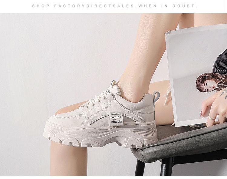 Premium Casual Winter Women's Thick Platform Sneakers