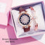 Reloj de Pulsera para Mujer Elegante Cielo Estrellado con Rhinestones