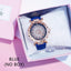 Reloj de Pulsera para Mujer Elegante Cielo Estrellado con Rhinestones
