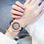Reloj de Pulsera para Mujer Elegante Cielo Estrellado con Rhinestones