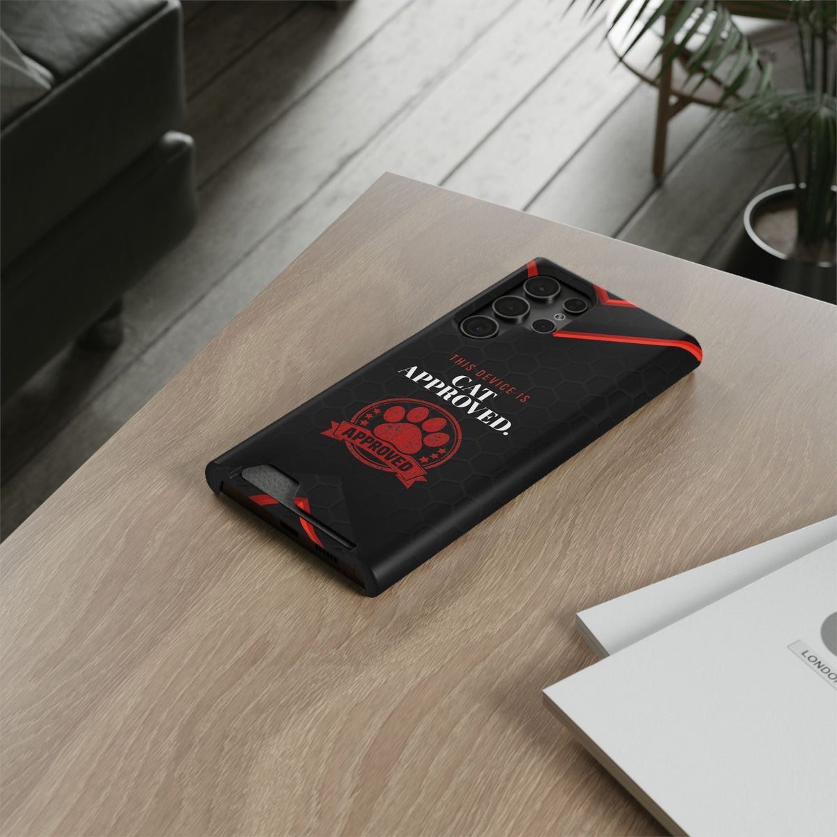 Funda Samsung Galaxy Aprobada por Gatos — Edición Clasificada