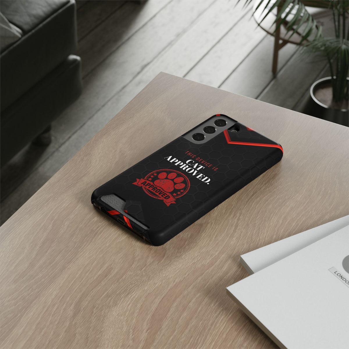 Funda Samsung Galaxy Aprobada por Gatos — Edición Clasificada