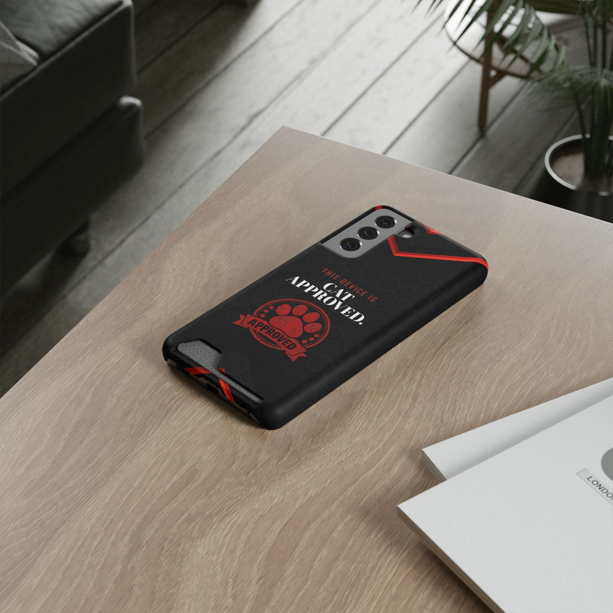 Funda Samsung Galaxy Aprobada por Gatos — Edición Clasificada